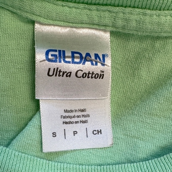 Womens Southern Couture Volleyball Graphic Tee - Green - Picture 3 of 4